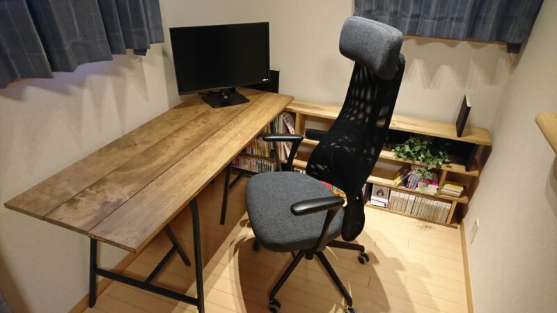 IKEA】オフィスチェア「イェルヴフェレット」を組み立てるよ！パソコン 